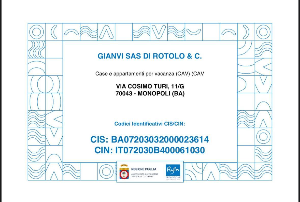 Dimora San Vito Apartamento Monopoli Exterior foto